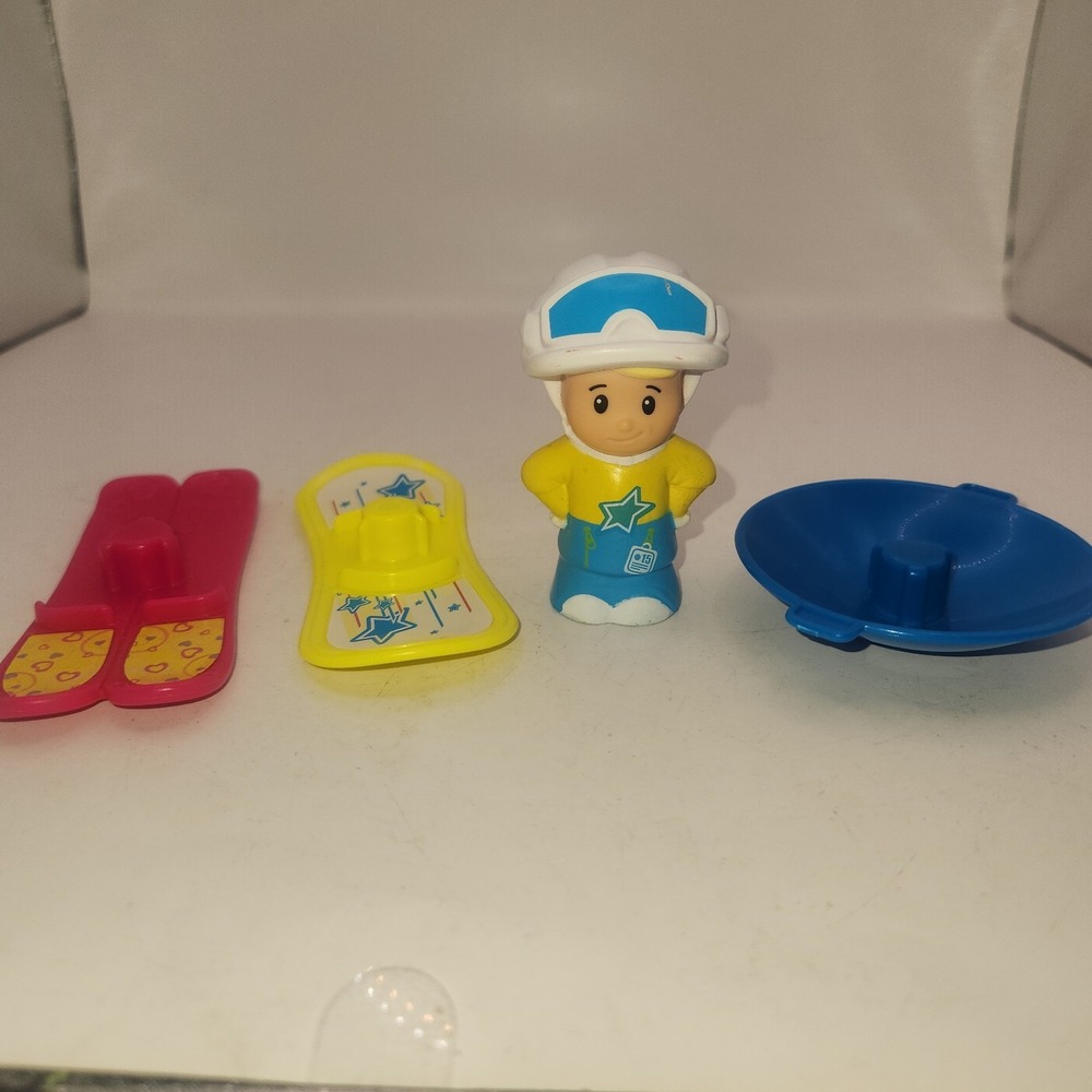 Fisher-Price Little People Snowboarder Figure with Accessories